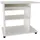 OTTO home Computertisch OTTO HOME "LOKVE, Laptoptisch, Schreibtisch", weiß (weiß, weiß), B:80cm H:75cm T:50cm, Tische, Computertisch, rollbar, Tastaturauszug, Towerfach, Druckerfach, Höhe 75 cm