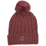 Kingsland Cable Knitted Hat KLsemira HW 2022 Zopfstrickmütze Brown Hot Chocolate Onesize