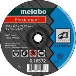 Metabo Flexiamant 100x6,0x16,0 Stahl, Schruppscheibe, gekröpfte Ausführung