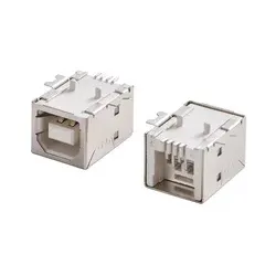 ASSMANN WSW A-USB B/SMT, USB B - SMT, Grau, Männlich/Weiblich, Gerade, 1 A, Sich