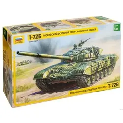 ZVEZDA 500783551 1:35 Russischer Panzer ERA T-72B