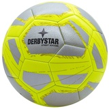 derbystar Fußball Street Soccer, Größe 5 silber/gelb, 430 Gramm, Trainingsball