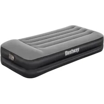 BESTWAY Luftbett mit Integrierter Luftpumpe Beflockt 191x97x46 cm)