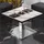 GGM Möbel Bistro Loungetisch Weiß Marmor 60 x 60 x 41 cm