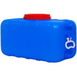 Wasserkanister Camping Multifunktionaler Wassertank Blau 45 Liter Kunststoff-Eimer In Lebensmittelqualität, Geeignet Für Camping- Und Wanderwasserspeicher/Eimer Für Autowaschanlagen