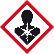 SafetyMarking GHS-Gefahrenpiktogramm 08 Gesundheitsgefahr 5 x 5 cm