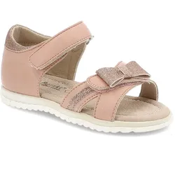 Pinke Sandalen S.Barski Bequeme Kinderschuhe, 20
