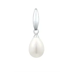 Nenalina Muschelkernperle Klassisch 925 Sterling Silber Charms & Kettenanhänger   Damen 