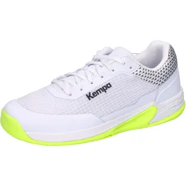 Kempa Wing 3.0 Jr Weiß/Limonengrün/Schwarz 38