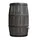 ARVES Regentonne Burgund 500 l dunkelbraun