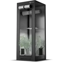 cannobox Growzelt 100 x 100 x 100 cm Schwarz