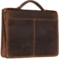 GREENBURRY Schreibmappe A4 Braun