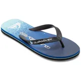 QUIKSILVER Herren Molokai Art Sandale, Black/Blue/Blue, 40 EU - 40 EU