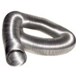Flexrohr Aluminium | Luftkanal Abluftschlauch | Ø 150 mm | 5 Meter