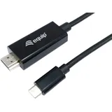 Equip 133466 1 8 m USB Type C to HDMI Male Adapter Cable, 1.8m