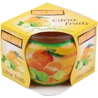 HS Candle Duftkerze Motiv Kerze Raumduft Citrus Fruits