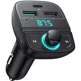 UGREEN FM Transmitter Bluetooth 5.0 MP3 Car Charger