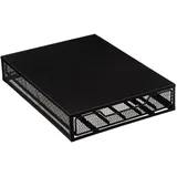 5five simply smart Kapselständer X60 mit Schublade 26 x 6,5 x 34,8 cm Schwarz