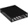 5five simply smart Kapselständer X60 mit Schublade 26 x 6,5 x 34,8 cm Schwarz