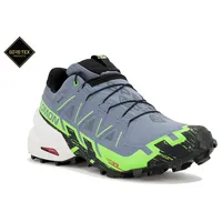 Salomon Speedcross 6 Gore-Tex Flint Stone / Green Gecko / Black 43 1/3