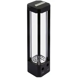 Watercool HEATKILLER Tube 200 D5, Schwarz, Röhre, Aluminium, Glas, Polyoxymethyl