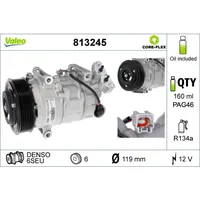 Valeo Kompressor, Klimaanlage