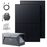 Anker Balkonkraftwerk Anker SOLIX RS40P Balkonkraftwerk (890Wp) mit Solarbank E1600, 800,00 W, (1-St), IP65