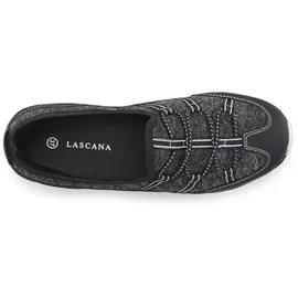 LASCANA Sneaker Damen schwarz-weiß Gr.40