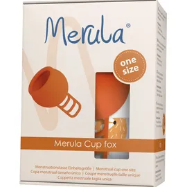 Merula Cup fox Menstruationstasse aus medizinischem Silikon