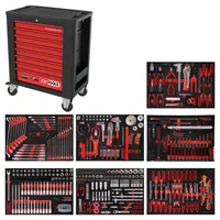 KS Tools Performanceplus Werkstattwagen-Satz P15 mit 397 Werkzeugen für