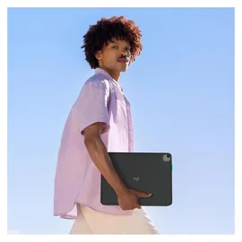 Logitech Flip Folio für Apple 13-Zoll iPad Air (M2, M3) / 13-Zoll iPad Pro (M4) Grau