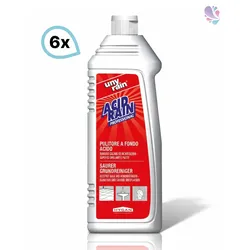 Profi-Hochkonzentrierter, saurer Grundreiniger, 6 x 1 Liter Flaschen, für Kalk und Verkrustungen, für die tägliche Reinigung