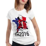style3 T-Shirt WM 2026 Türkei Fan trikot fahne weltmeister europa EM weiß S