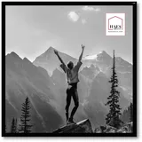 HAES DECO Haes Kunststoffrahmen EF13B Easy Frame 30x30cm schwarz