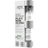 Apis Natural Cosmetics Apis Platinum Gloss, Revitalisierende Augencreme mit Platin- und bioaktiven Peptiden