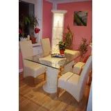 Esstisch Küchentisch Esszimmertisch Antiker Tisch Tafeltisch Säulentisch Barock