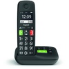 Gigaset E290A Schwarz: Schnurloses Telefon mit großem Display & Anrufbeantworter