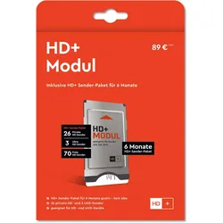 HD PLUS MODUL INKL.,HD+ SENDERPAKET FÜR 6.M