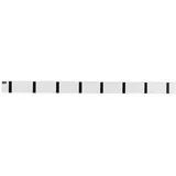 Home Deluxe Garderobenleiste HOOK 82 x 5,5 x 2 cm Weiß