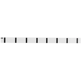 Home Deluxe Garderobenleiste HOOK 82 x 5,5 x 2 cm Weiß