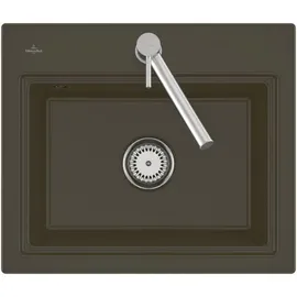 Villeroy & Boch Subway Style 60 S rechts flächenbündig crema Handbetätigung 600 x 510 mm