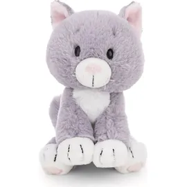 NICI Kuscheltier Katze 20 cm Grau