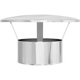 vidaXL Schornsteinabdeckung Edelstahl 35 x 35 x 20 cm Silber
