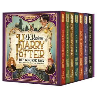 Harry Potter. Die große Box zum Jubiläum. Alle 7 Bände. von J. K. Rowling / Hoerverlag DHV Der / MP3