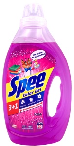 Spee ColorGel Waschmittel, Frische und Farbschonung für die Buntwäsche, 1,0 Liter - Flasche für ca. 20 Waschladungen