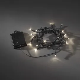 Konstsmide LED-Lichterkette Batterie 24 m Warmweiß