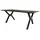 Mr. Deko Granada Gartentisch 200 x 90 x 76 cm Dark Grey