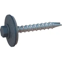 Sarei SDF Dach- - Fassadenbauschrauben Alu-Anthrazit 6 mm x 38 mm