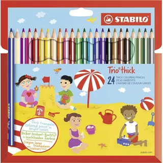 Stabilo Trio dick 24 St.