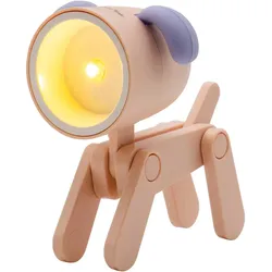 RealPower LED-Tier Taschenlampe Pinker Hund